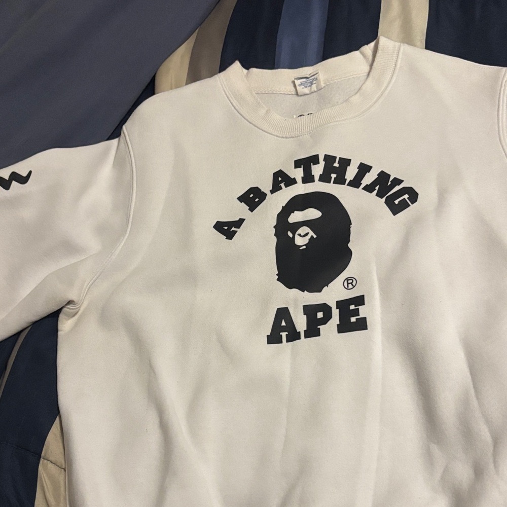 Champion White Sweatshirt